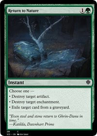 Return to Nature (206) [Starter Commander Decks]
