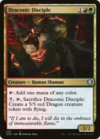 Draconic Disciple (225) [Starter Commander Decks]