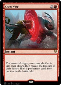 Chaos Warp (127) [Starter Commander Decks]