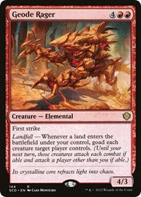 Geode Rager (144) [Starter Commander Decks]