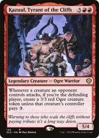 Kazuul, Tyrant of the Cliffs (148) [Starter Commander Decks]