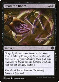 Read the Bones (101) [Starter Commander Decks]