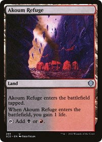 Akoum Refuge (289) [Starter Commander Decks]