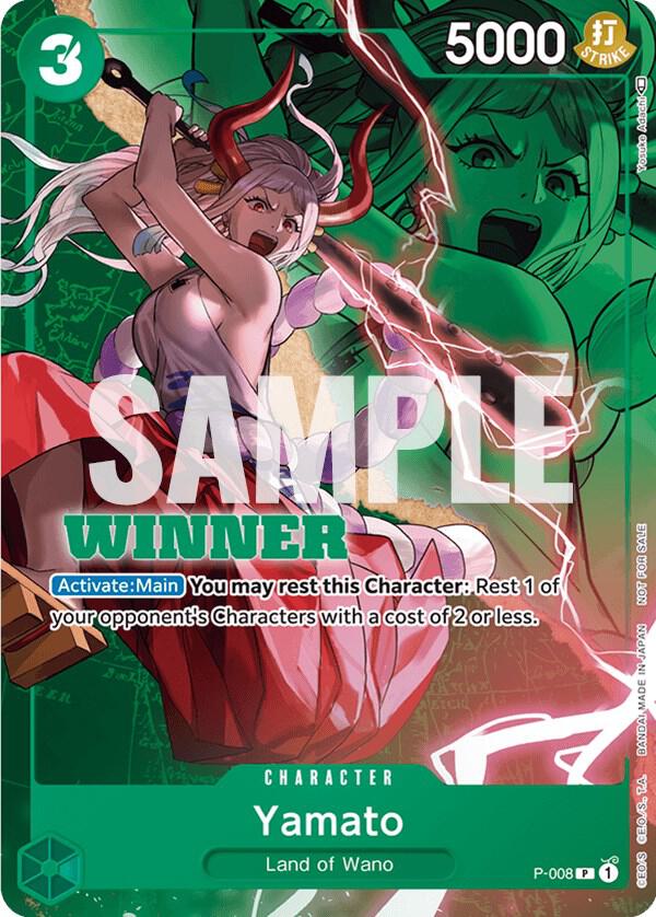 Yamato - P-008 (Winner Pack Vol. 1) (P-008) [One Piece Promotion Cards]