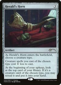 Herald's Horn (Year of the Tiger 2022) (5) [Unique and Miscellaneous Promos]