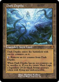 Dark Depths (Retro Frame) (394) [Dominaria Remastered]