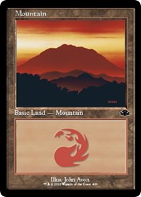 Mountain (409) (Retro Frame) (409) [Dominaria Remastered]