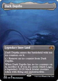 Dark Depths (Borderless) (454) [Dominaria Remastered]