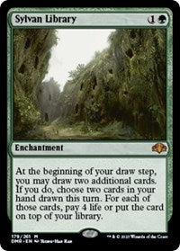 Sylvan Library (179) [Dominaria Remastered]