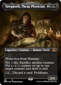 Yawgmoth, Thran Physician (Borderless) (431) [Dominaria Remastered]