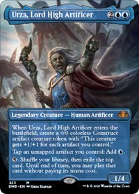 Urza, Lord High Artificer (Borderless) (423) [Dominaria Remastered]