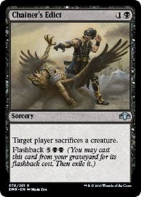Chainer's Edict (78) [Dominaria Remastered]