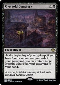Oversold Cemetery (96) [Dominaria Remastered]