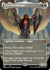 Lyra Dawnbringer (Borderless) (413) [Dominaria Remastered]