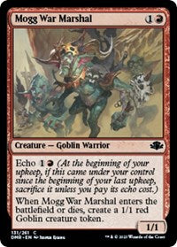 Mogg War Marshal (131) [Dominaria Remastered]