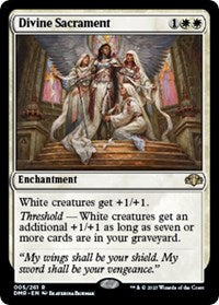 Divine Sacrament (5) [Dominaria Remastered]