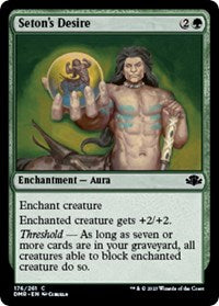 Seton's Desire (176) [Dominaria Remastered]