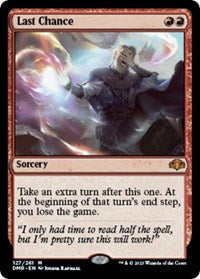 Last Chance (127) [Dominaria Remastered]