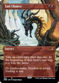 Last Chance (Borderless) (435) [Dominaria Remastered]