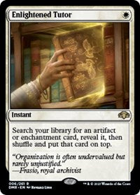 Enlightened Tutor (6) [Dominaria Remastered]
