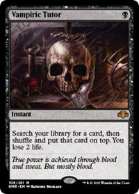 Vampiric Tutor (108) [Dominaria Remastered]