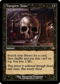 Vampiric Tutor (Retro Frame) (314) [Dominaria Remastered]