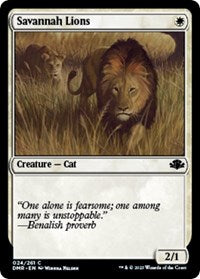 Savannah Lions (24) [Dominaria Remastered]