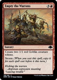 Empty the Warrens (118) [Dominaria Remastered]