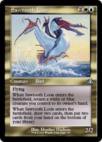 Sawtooth Loon (Retro Frame) (367) [Dominaria Remastered]