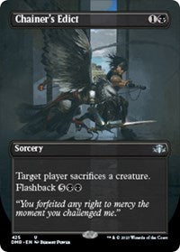 Chainer's Edict (Borderless) (425) [Dominaria Remastered]