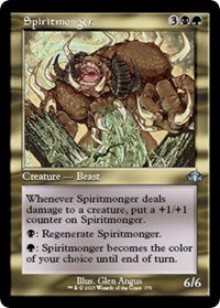Spiritmonger (Retro Frame) (370) [Dominaria Remastered]