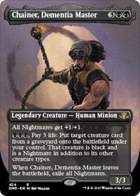 Chainer, Dementia Master (Borderless) (424) [Dominaria Remastered]
