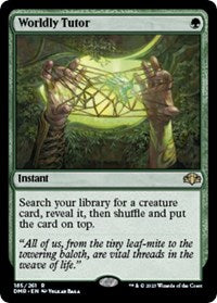 Worldly Tutor (185) [Dominaria Remastered]