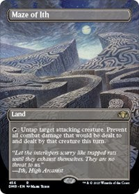 Maze of Ith (Borderless) (456) [Dominaria Remastered]
