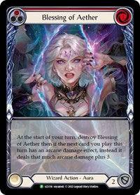 Blessing of Aether (Red) - LGS116 (LGS116) [Flesh and Blood: Promo Cards]