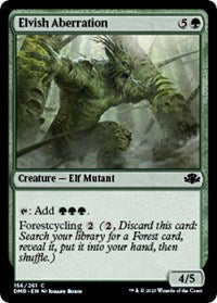 Elvish Aberration (156) [Dominaria Remastered]