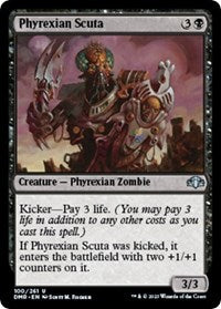 Phyrexian Scuta (100) [Dominaria Remastered]
