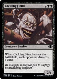 Cackling Fiend (76) [Dominaria Remastered]
