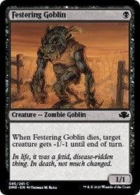 Festering Goblin (85) [Dominaria Remastered]