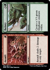 Assault // Battery (210) [Dominaria Remastered]