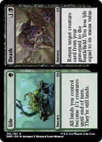 Life // Death (216) [Dominaria Remastered]