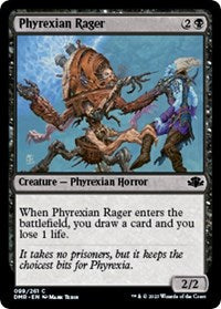 Phyrexian Rager (99) [Dominaria Remastered]