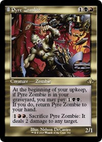 Pyre Zombie (Retro Frame) (362) [Dominaria Remastered]