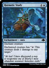 Hermetic Study (53) [Dominaria Remastered]