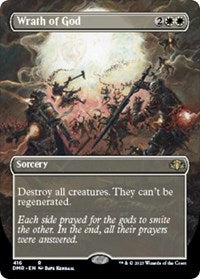Wrath of God (Borderless) (416) [Dominaria Remastered]