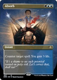 Absorb (Borderless) (443) [Dominaria Remastered]