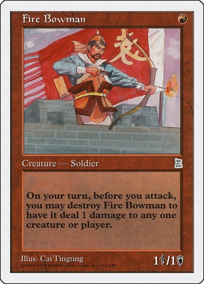 Fire Bowman (112) [Portal Three Kingdoms]