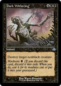 Dark Withering (Retro Frame) (301) [Dominaria Remastered]
