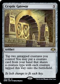 Cryptic Gateway (218) [Dominaria Remastered]