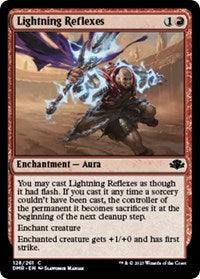Lightning Reflexes (128) [Dominaria Remastered]
